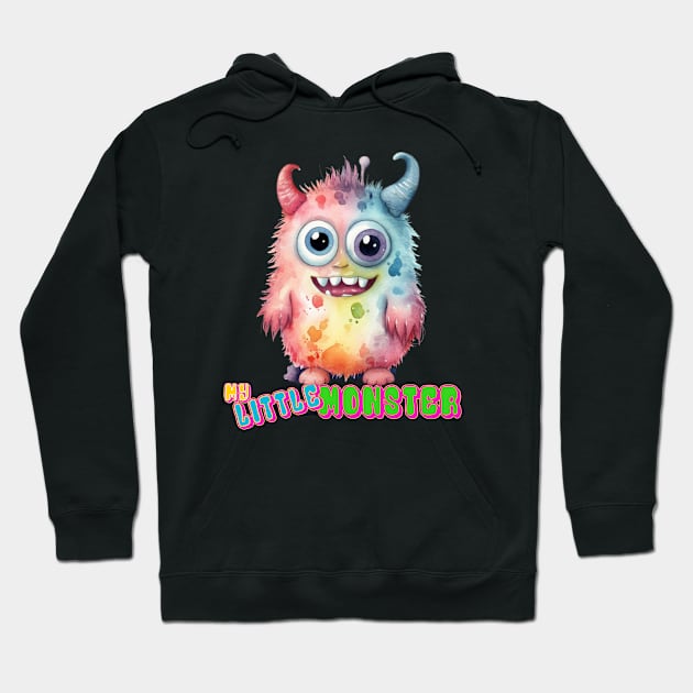 My Little Monster Hoodie by Peter the T-Shirt Dude